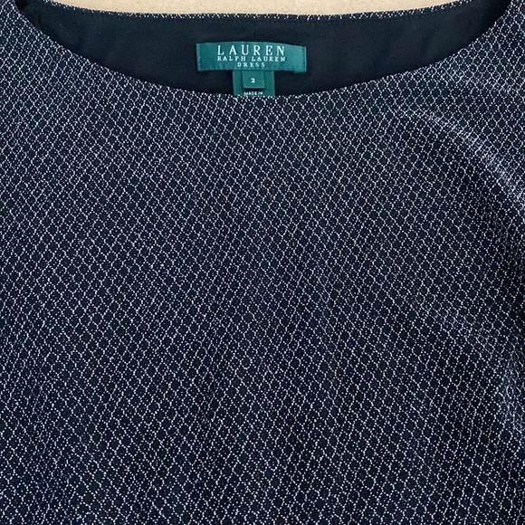 Lauren Ralph Lauren Dress. Size 2. Silver/Black sparkly material - Picture 11 of 14